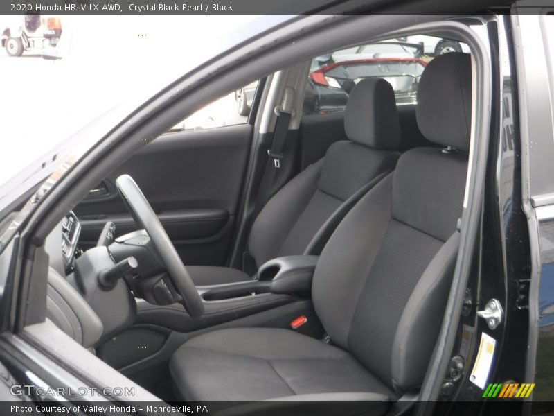 Crystal Black Pearl / Black 2020 Honda HR-V LX AWD