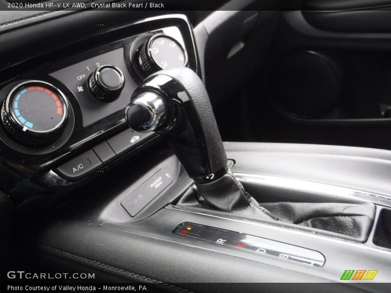 Crystal Black Pearl / Black 2020 Honda HR-V LX AWD