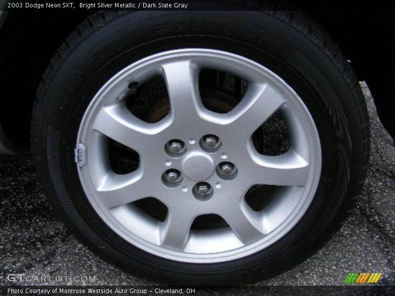 Bright Silver Metallic / Dark Slate Gray 2003 Dodge Neon SXT