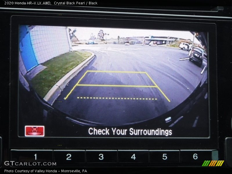 Crystal Black Pearl / Black 2020 Honda HR-V LX AWD