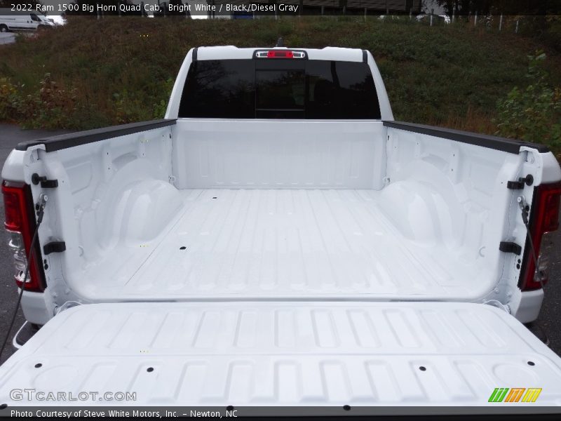 Bright White / Black/Diesel Gray 2022 Ram 1500 Big Horn Quad Cab