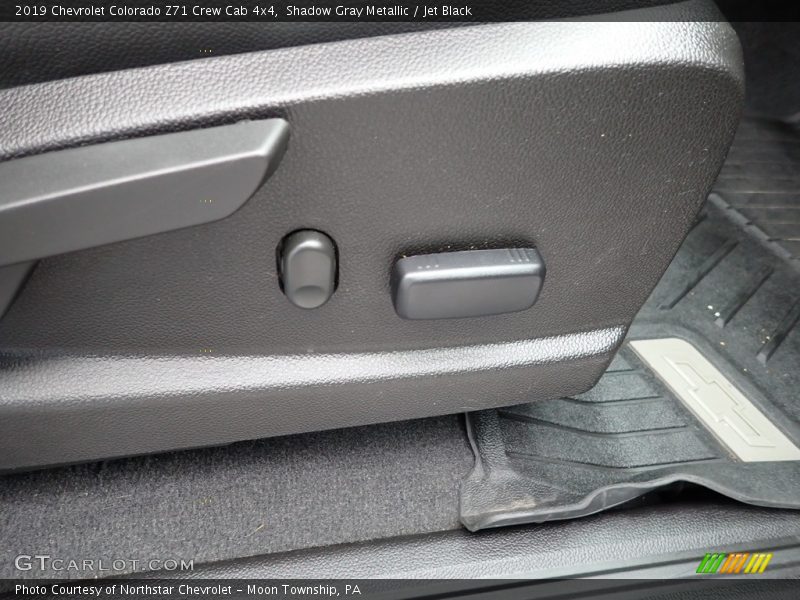 Shadow Gray Metallic / Jet Black 2019 Chevrolet Colorado Z71 Crew Cab 4x4