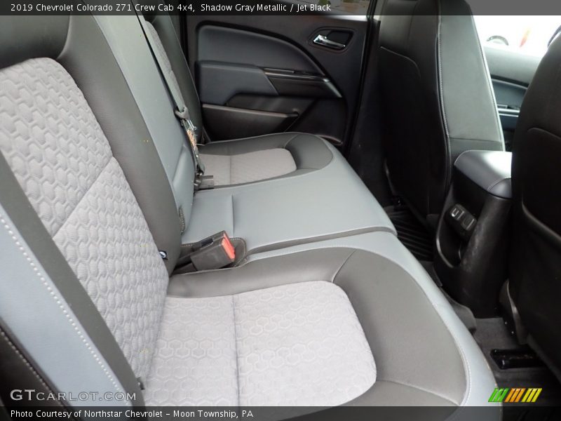 Rear Seat of 2019 Colorado Z71 Crew Cab 4x4