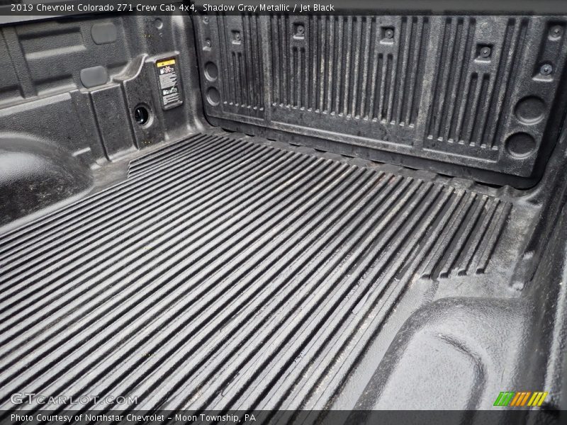 Shadow Gray Metallic / Jet Black 2019 Chevrolet Colorado Z71 Crew Cab 4x4