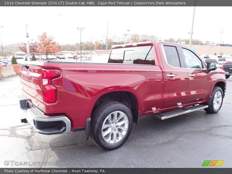 Cajun Red Tintcoat / Gideon/Very Dark Atmosphere 2019 Chevrolet Silverado 1500 LTZ Double Cab 4WD
