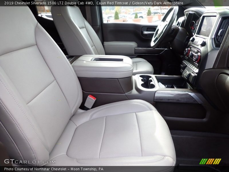 Cajun Red Tintcoat / Gideon/Very Dark Atmosphere 2019 Chevrolet Silverado 1500 LTZ Double Cab 4WD