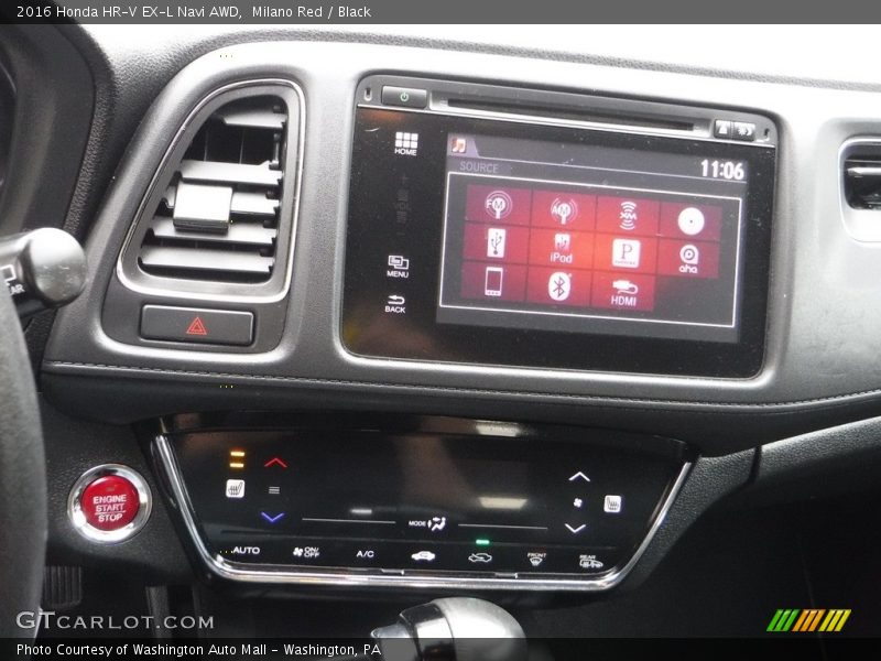 Milano Red / Black 2016 Honda HR-V EX-L Navi AWD