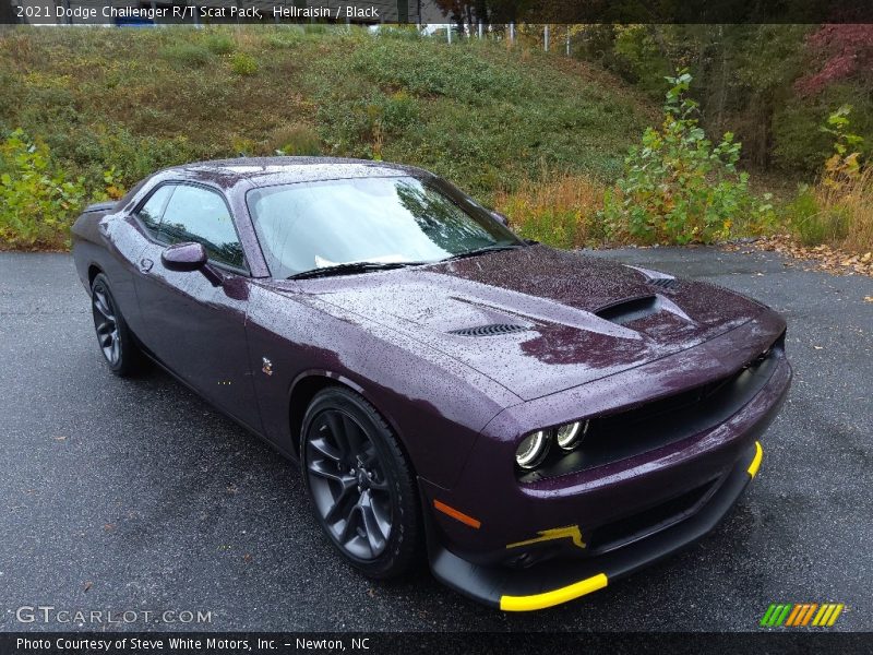 Hellraisin / Black 2021 Dodge Challenger R/T Scat Pack