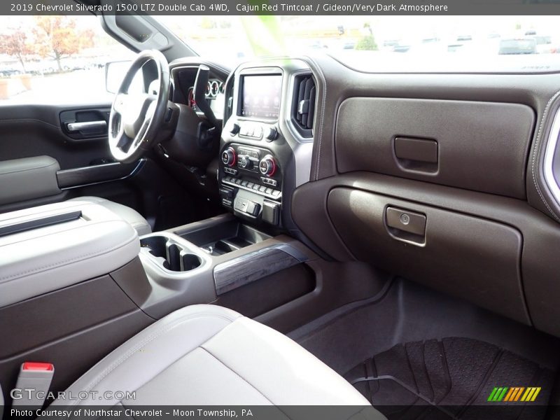 Cajun Red Tintcoat / Gideon/Very Dark Atmosphere 2019 Chevrolet Silverado 1500 LTZ Double Cab 4WD