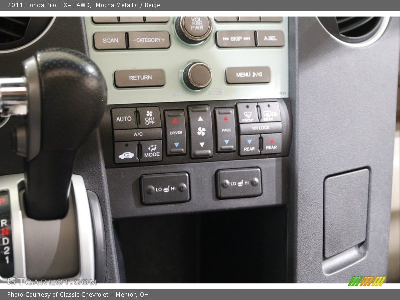 Mocha Metallic / Beige 2011 Honda Pilot EX-L 4WD