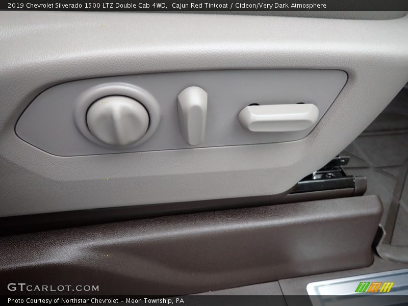 Cajun Red Tintcoat / Gideon/Very Dark Atmosphere 2019 Chevrolet Silverado 1500 LTZ Double Cab 4WD