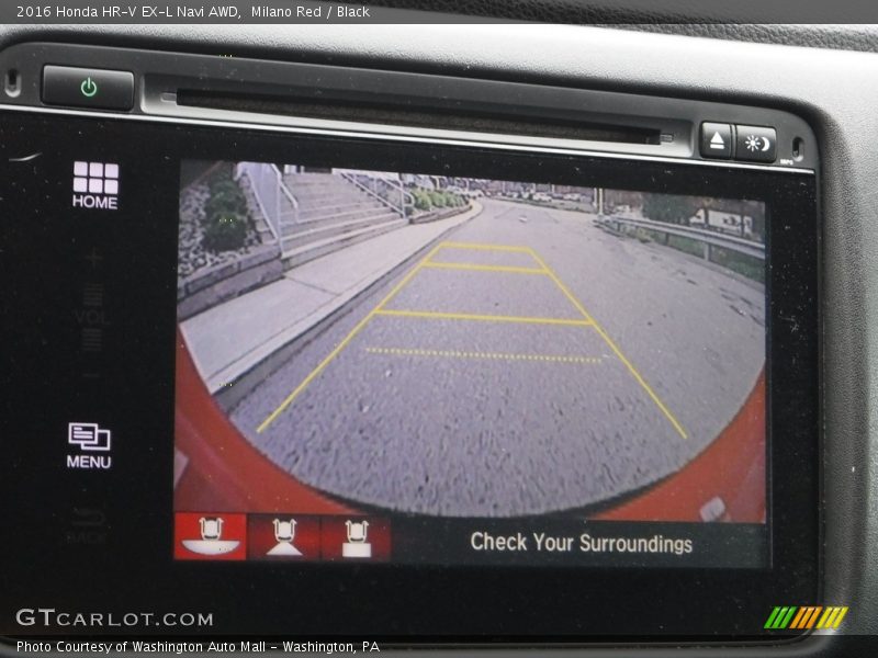 Milano Red / Black 2016 Honda HR-V EX-L Navi AWD