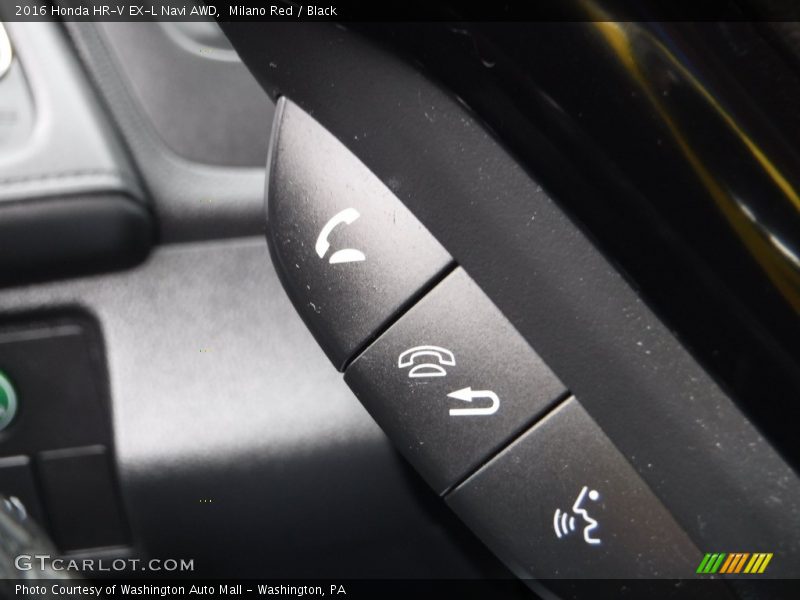 Milano Red / Black 2016 Honda HR-V EX-L Navi AWD