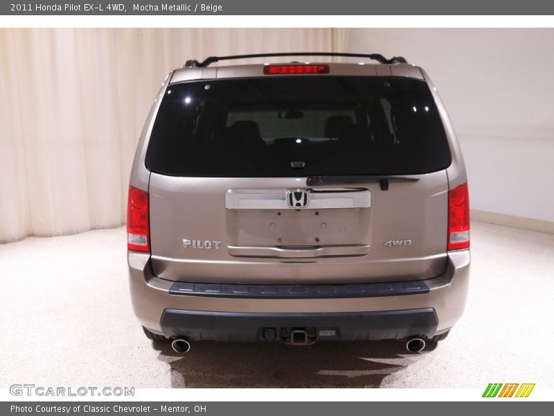 Mocha Metallic / Beige 2011 Honda Pilot EX-L 4WD