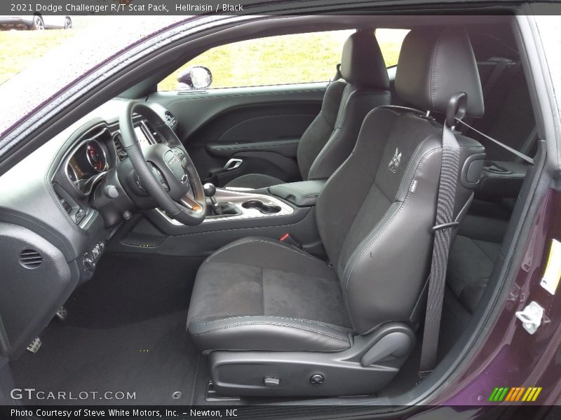 Front Seat of 2021 Challenger R/T Scat Pack