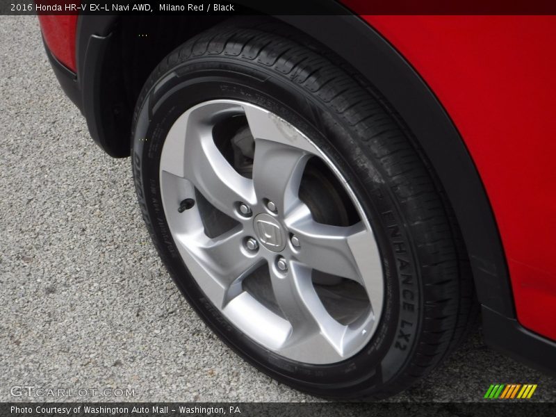 Milano Red / Black 2016 Honda HR-V EX-L Navi AWD