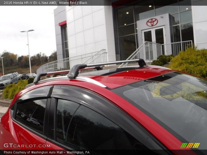 Milano Red / Black 2016 Honda HR-V EX-L Navi AWD