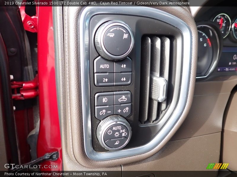 Cajun Red Tintcoat / Gideon/Very Dark Atmosphere 2019 Chevrolet Silverado 1500 LTZ Double Cab 4WD