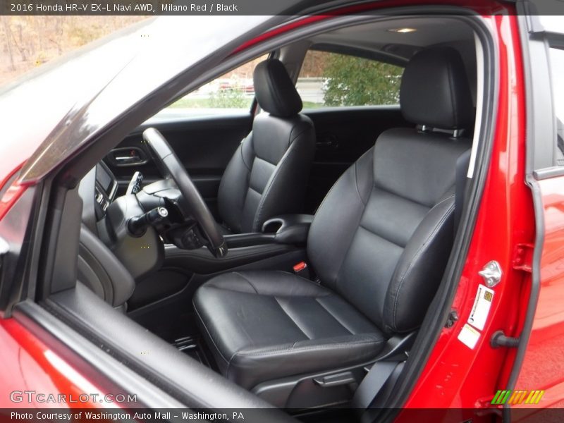 Milano Red / Black 2016 Honda HR-V EX-L Navi AWD