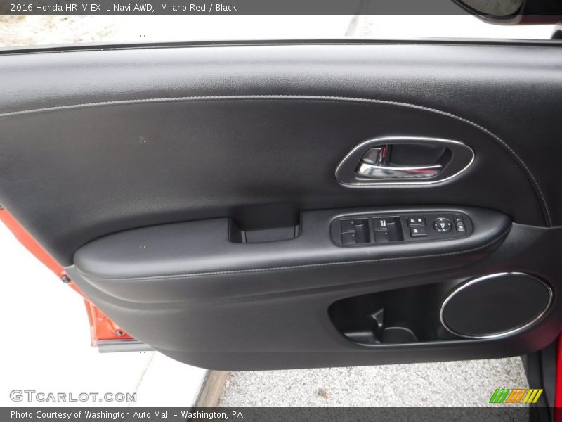 Milano Red / Black 2016 Honda HR-V EX-L Navi AWD