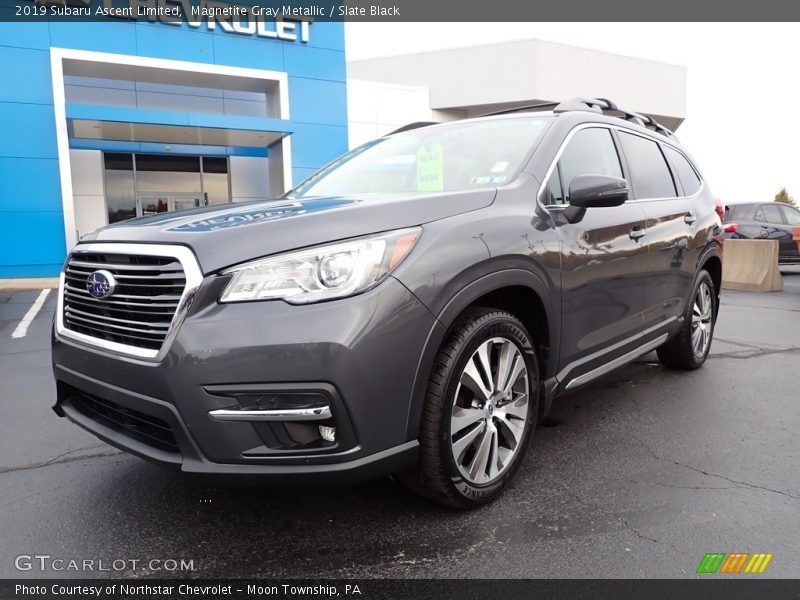 Magnetite Gray Metallic / Slate Black 2019 Subaru Ascent Limited