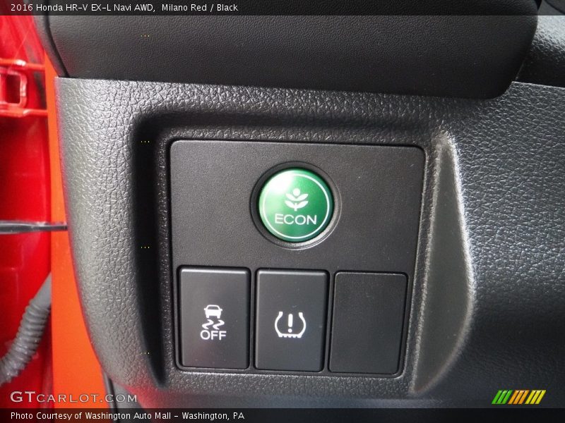 Milano Red / Black 2016 Honda HR-V EX-L Navi AWD
