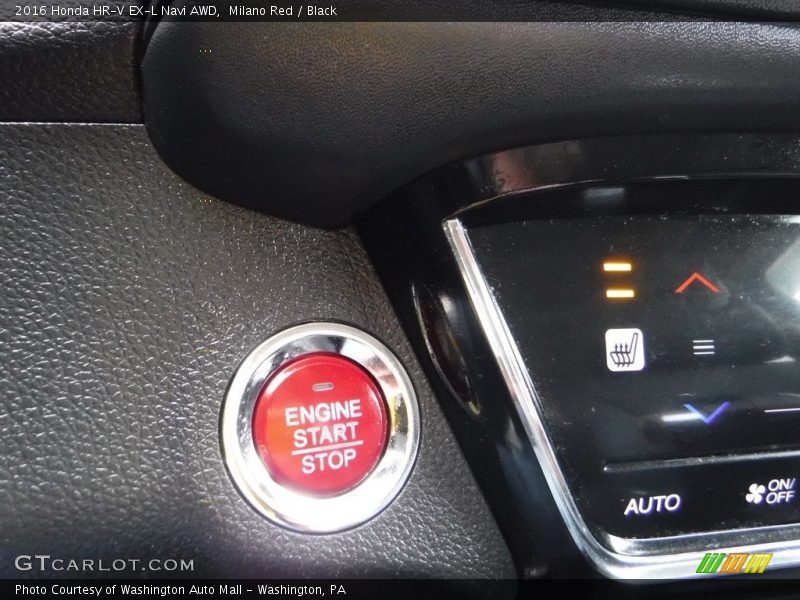 Milano Red / Black 2016 Honda HR-V EX-L Navi AWD