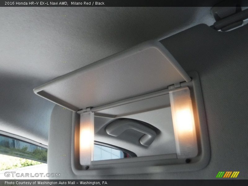 Milano Red / Black 2016 Honda HR-V EX-L Navi AWD