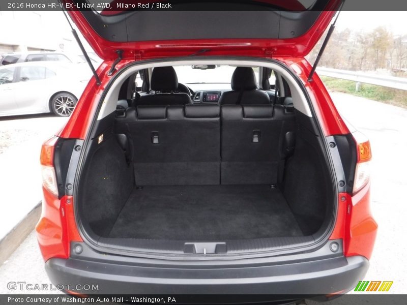 Milano Red / Black 2016 Honda HR-V EX-L Navi AWD