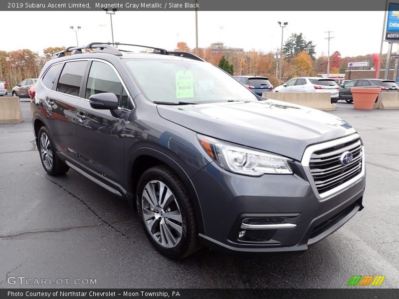 Magnetite Gray Metallic / Slate Black 2019 Subaru Ascent Limited