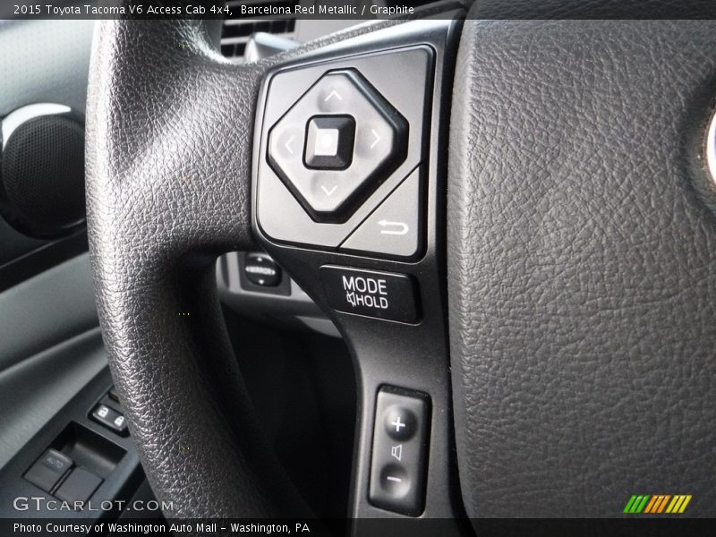 Barcelona Red Metallic / Graphite 2015 Toyota Tacoma V6 Access Cab 4x4