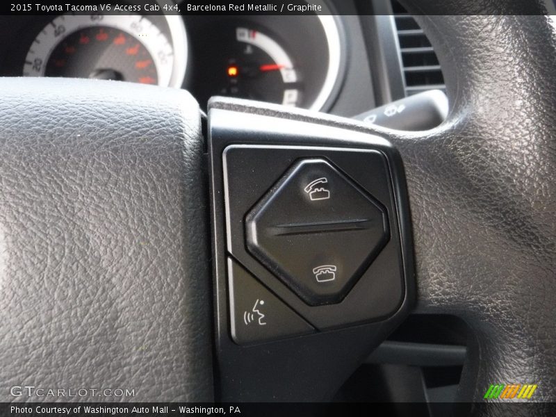 Barcelona Red Metallic / Graphite 2015 Toyota Tacoma V6 Access Cab 4x4