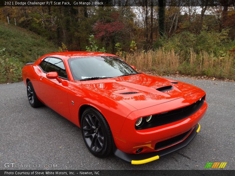 Front 3/4 View of 2021 Challenger R/T Scat Pack