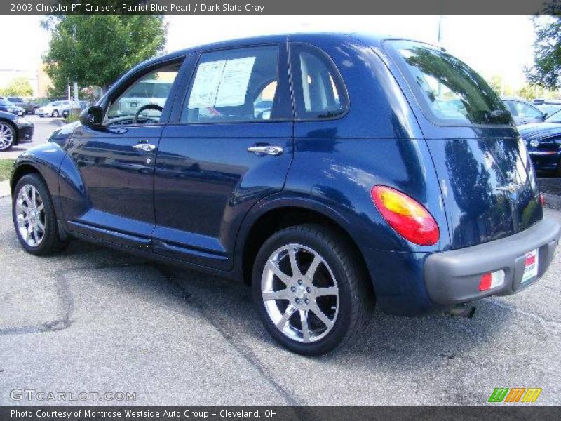 Patriot Blue Pearl / Dark Slate Gray 2003 Chrysler PT Cruiser