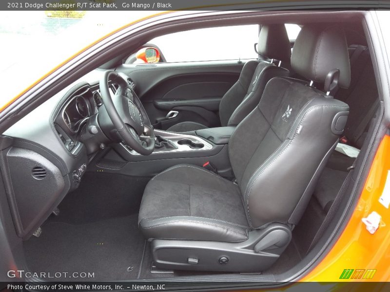 Front Seat of 2021 Challenger R/T Scat Pack