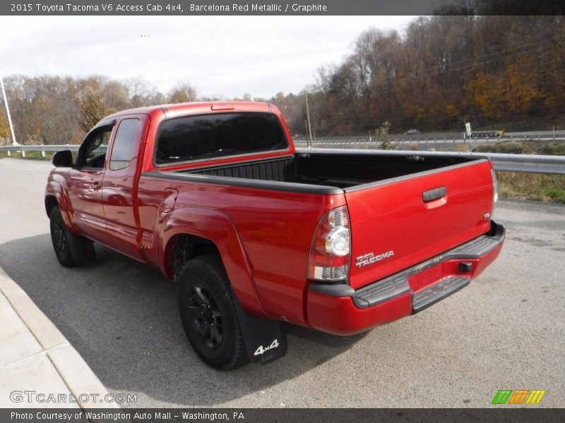 Barcelona Red Metallic / Graphite 2015 Toyota Tacoma V6 Access Cab 4x4