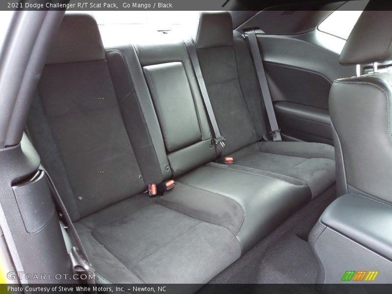 Rear Seat of 2021 Challenger R/T Scat Pack