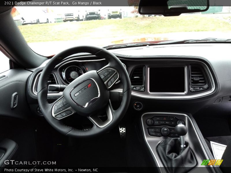 Dashboard of 2021 Challenger R/T Scat Pack