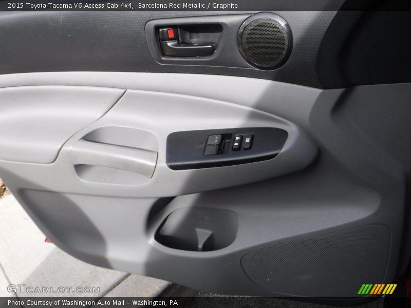 Barcelona Red Metallic / Graphite 2015 Toyota Tacoma V6 Access Cab 4x4
