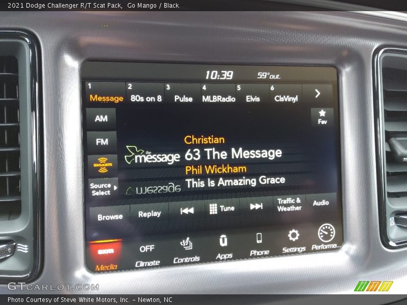 Go Mango / Black 2021 Dodge Challenger R/T Scat Pack