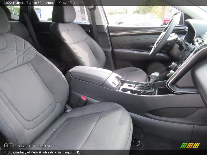 Amazon Gray / Black 2022 Hyundai Tucson SEL