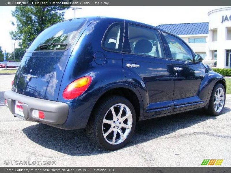 Patriot Blue Pearl / Dark Slate Gray 2003 Chrysler PT Cruiser