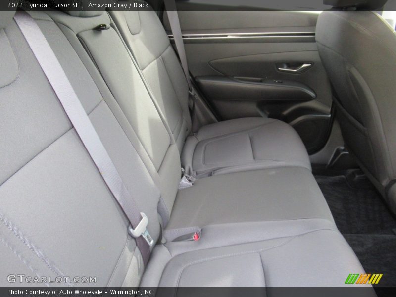 Amazon Gray / Black 2022 Hyundai Tucson SEL