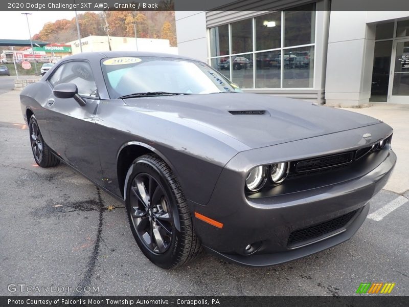 Granite / Black 2020 Dodge Challenger SXT AWD