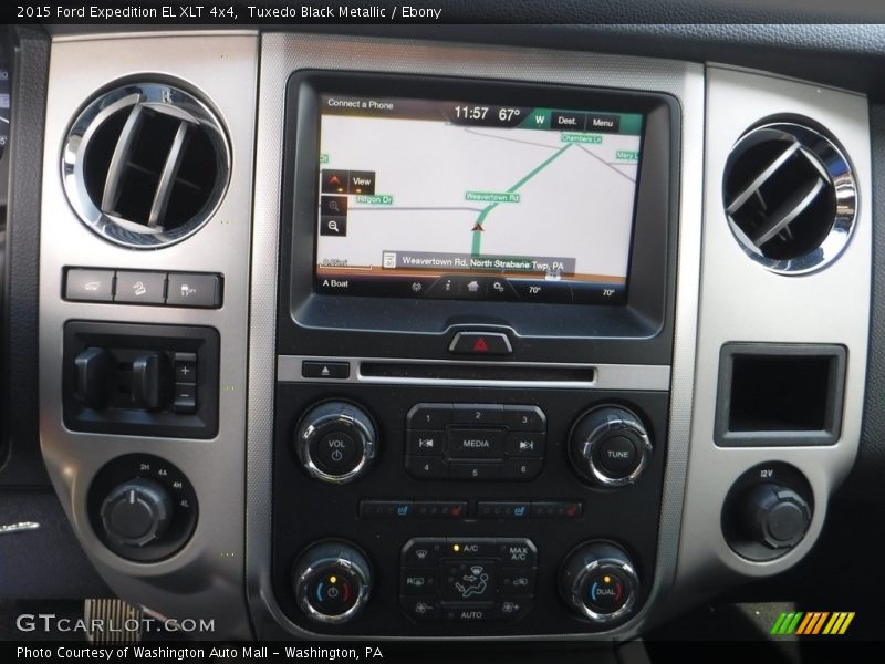 Tuxedo Black Metallic / Ebony 2015 Ford Expedition EL XLT 4x4