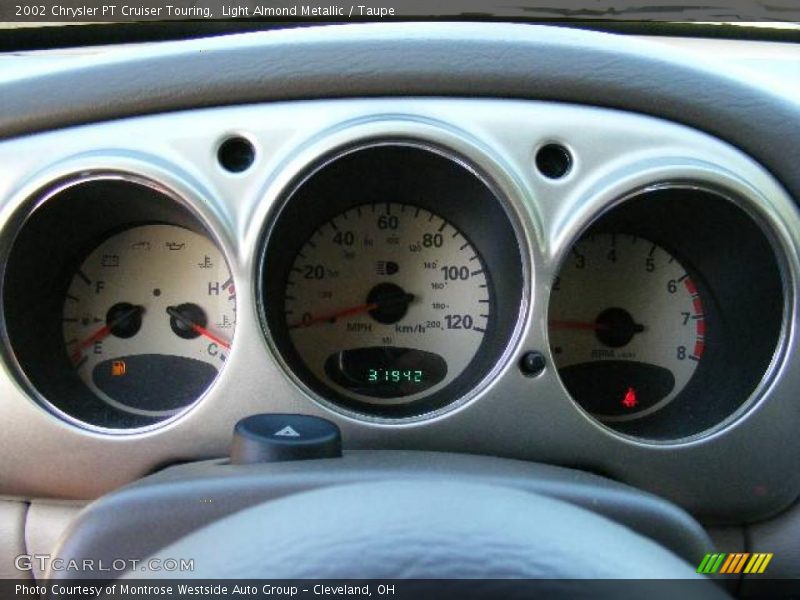 Light Almond Metallic / Taupe 2002 Chrysler PT Cruiser Touring