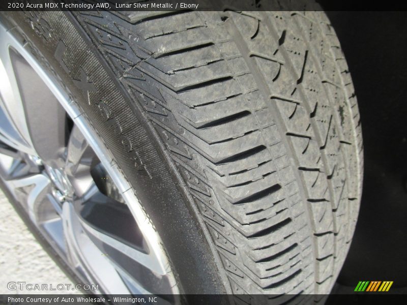 Lunar Silver Metallic / Ebony 2020 Acura MDX Technology AWD