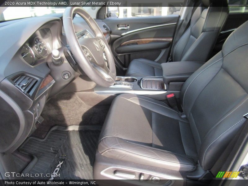 Lunar Silver Metallic / Ebony 2020 Acura MDX Technology AWD