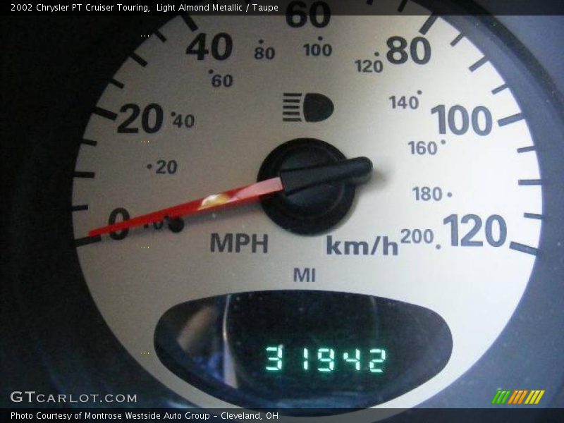 Light Almond Metallic / Taupe 2002 Chrysler PT Cruiser Touring