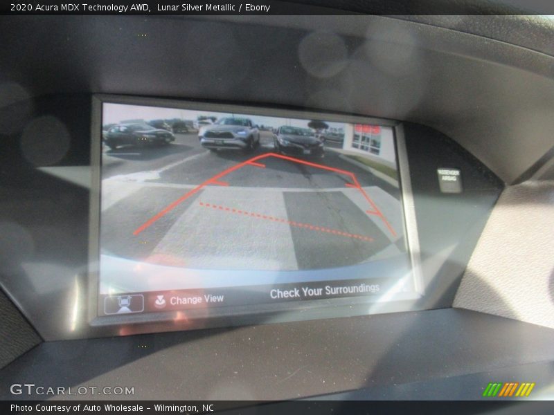 Lunar Silver Metallic / Ebony 2020 Acura MDX Technology AWD